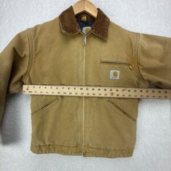 Carhartt Detroit Jacket Blanket Lined Mens Small J01 6BLJ BRN Brown - Picture 5 of 16